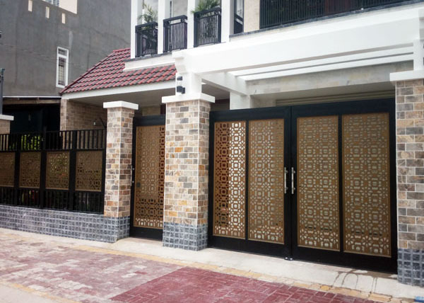 Ráp hệ thống motor âm sàn cho nhà anh Yên số nhà 29 Lưu Hữu Phước-Bà Rịa-Vũng Tàu